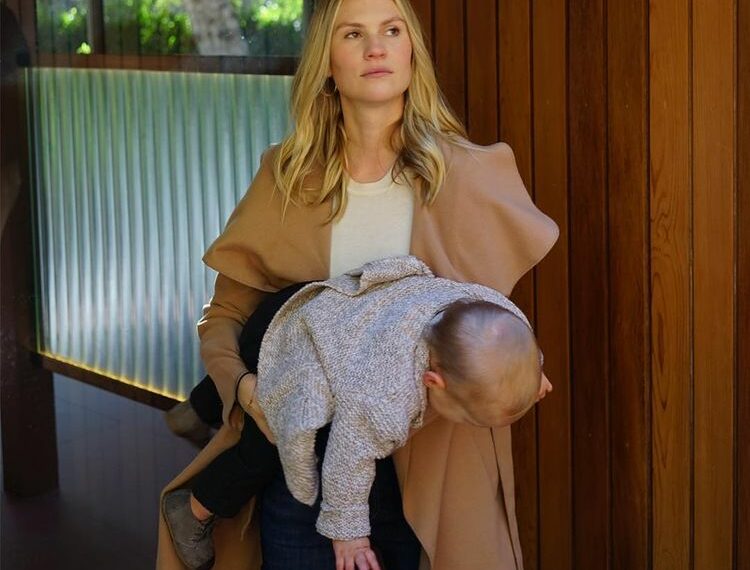 Cassidy holding her toddler