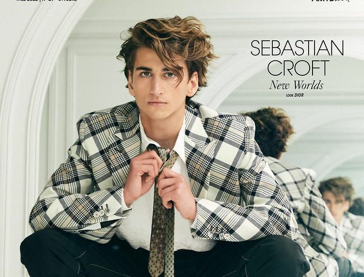 sebastian croft on a magazine cover