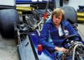 Ronnie Peterson sitting in his car