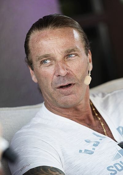 Patrik Sjoberg in a show