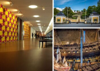 collage of art galleries and museums in stockholm