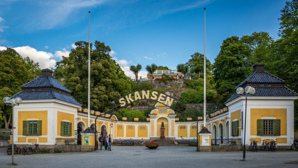 Outside view of Skansen museum