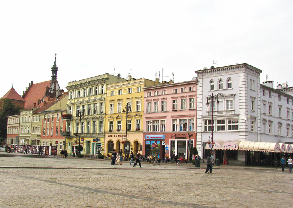 Old Town in Bydgoszcz.