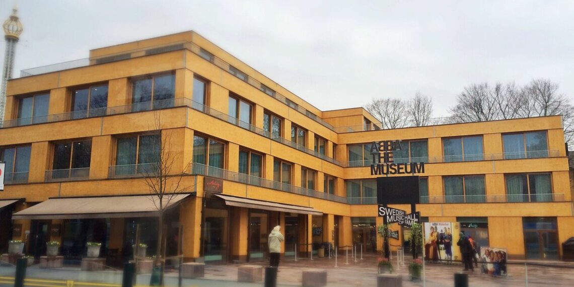 Outside view of Abba Museum