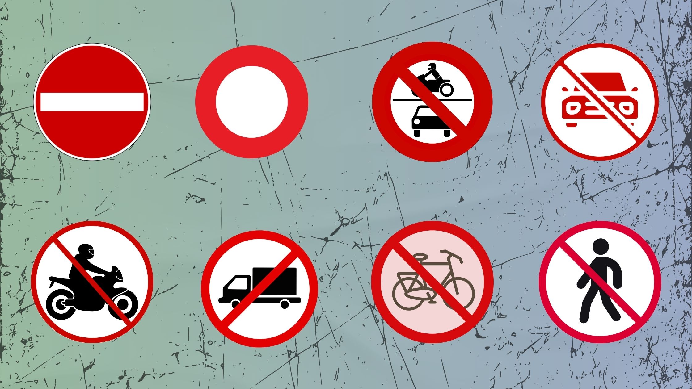 Prohibitory road signs in Sweden