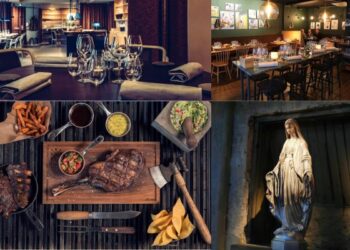 Collage of best restaurants in gothenburg