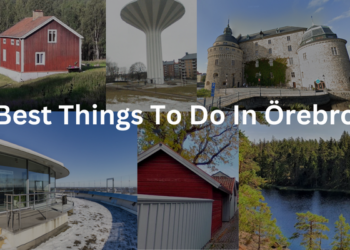 collage of all the best things to do in Orebro